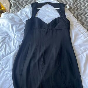 Y2K black mini dress by BeBe